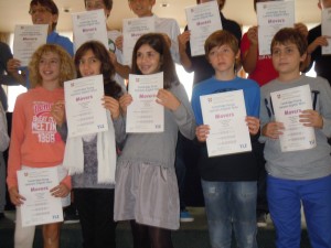 Movers certificates