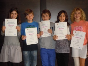 Movers certificates